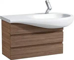 Раковина Laufen Alessi 90 R c покрытием LCC белый 8.1497.6.400.104.1 Раковина Laufen Alessi 90 R c покрытием LCC белый 8.1497.6.400.104.1, 3