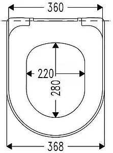 Крышка-сиденье для унитаза с микролифтом Roca Access белый ZRU9307772 Крышка-сиденье для унитаза с микролифтом Roca Access белый ZRU9307772, 2