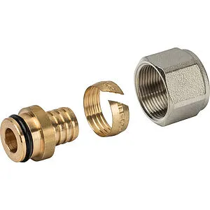 Концовка для труб из сшитого полиэтилена М24x19 x 20x2.8мм Luxor ТР 95 67782017, 1