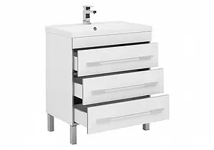 Тумба под умывальник напольная Aquanet Верона 75 белый 00178254, 4