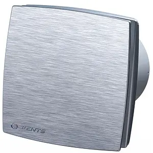 Вентилятор вытяжной Вентс 100 ЛДА алюминий матовый, 1