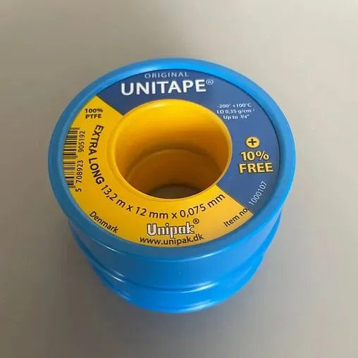 Лента ФУМ 12 x 0.075мм x 13,2м Unipak Unitape 1000107