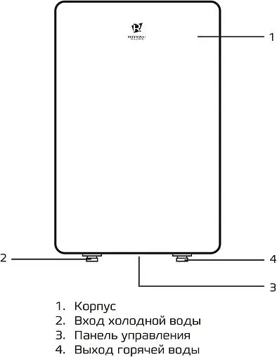 Водонагреватель накопительный электрический Royal Clima RWH-ST80-FS