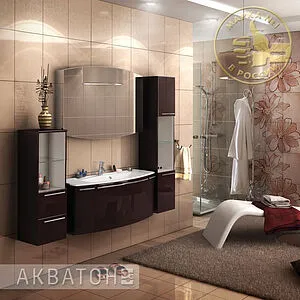 Шкаф-зеркало Aquaton Севилья 120 белый 1A125702SE010, 4