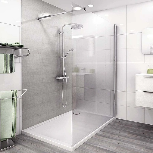 Душевое ограждение 900мм прозрачное стекло Roltechnik Walk Pro WALK PRO/900 4000684