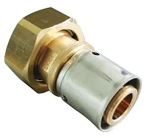 Муфта пресс с накидной гайкой 26мм x 1"нг Oventrop Cofit P 1512147 Муфта пресс с накидной гайкой 26мм x 1"нг Oventrop Cofit P 1512147, 1