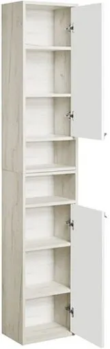 Шкаф Aquaton Флай 35 R белый/дуб крафт 1A237903FAX1R