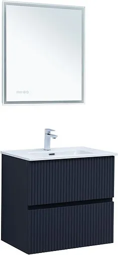 Тумба-умывальник Aquanet Джейн 70 маренго 00313301+