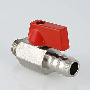Кран шаровый со штуцером ¼"н x 14ш Valtec VT.435.N.02 Кран шаровый со штуцером ¼"н x 14ш Valtec VT.435.N.02, 4