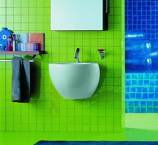 Раковина Laufen Alessi One 60 c покрытием LCC белый 8.1097.2.400.104.1