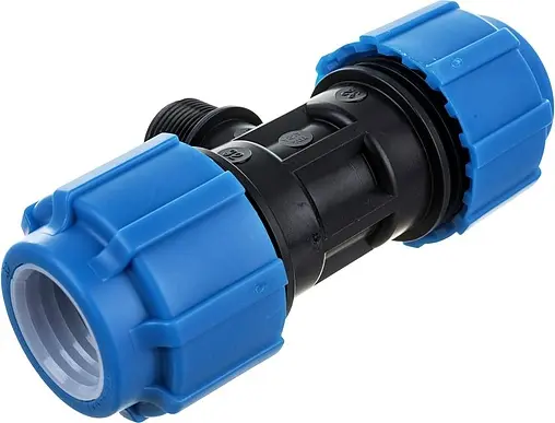 Тройник компрессионный переходной 90мм x 3&quot;н x 90мм ТПК-Аква 1933520