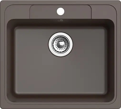 Мойка кухонная Ewigstein Elegant E-R60 шоколад