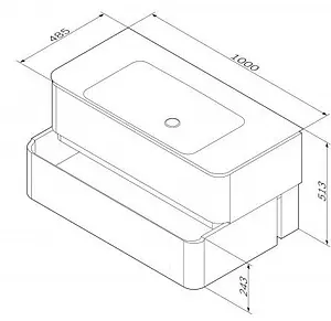 Тумба-умывальник подвесная Am.Pm Sensation 100 мятный M30FHX1002GG+M30WPC1001WG Тумба-умывальник подвесная Am.Pm Sensation 100 мятный M30FHX1002GG+M30WPC1001WG, 2
