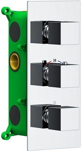 Душевая система с термостатом для душа Timo Petruma хром SX-5039/00SM