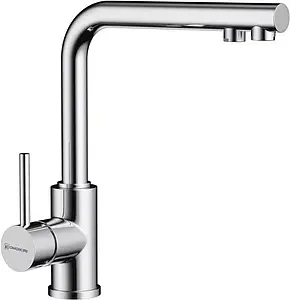 Смеситель для кухни с подключением к фильтру Omoikiri Nakagawa 2 Plus-C хром 4994341 Смеситель для кухни с подключением к фильтру Omoikiri Nakagawa 2 Plus-C хром 4994341, 1