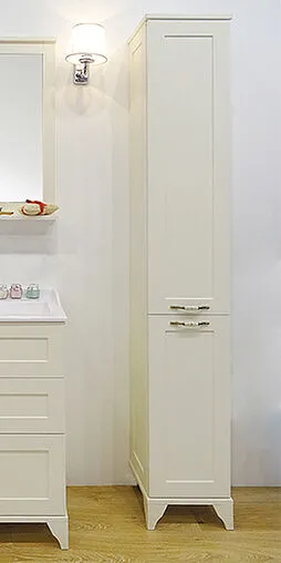 Шкаф-пенал напольный Aquaton Леон Н 30 дуб бежевый 1A187903LBPR0