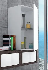 Шкаф Aquaton Интегро 40 белый матовый 1A144303IN01R Шкаф Aquaton Интегро 40 белый матовый 1A144303IN01R, 4