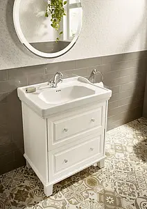 Тумба-умывальник напольная Roca Carmen 80 белый матовый 851369415, 5