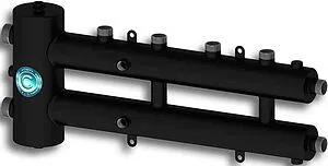 Распределительный коллектор 3 контура с гидрострелкой 1¼"н x 1"н Север-R-М2+1 1945059 Распределительный коллектор 3 контура с гидрострелкой 1¼"н x 1"н Север-R-М2+1 1945059, 1