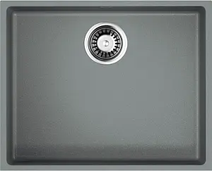 Мойка кухонная Omoikiri Bosen 54-U-GR leningrad grey 4993539, 1