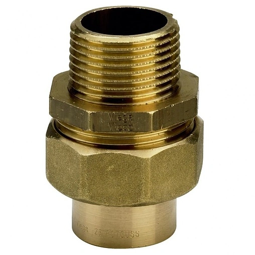 Американка пайка прямая переходная (коническое уплотнение) 22мм x ¾&quot;н Viega 94343G 102685