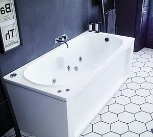 Ванна акриловая Aquatek Лея 170x75 R с фронтальной панелью, с каркасом (разборный) LEY170-0000057, 4