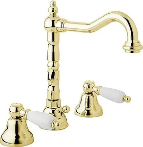 Смеситель для раковины Cezares First золото FIRST-BLS2-03/24-Bi Смеситель для раковины Cezares First золото FIRST-BLS2-03/24-Bi, 1