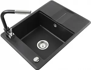 Мойка кухонная Teka Estela 50 S-TQ черный металлик 40148090 Мойка кухонная Teka Estela 50 S-TQ черный металлик 40148090, 3