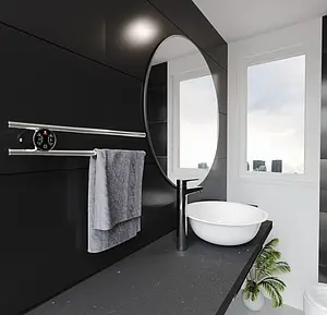 Полотенцесушитель электрический полка Terminus Полка Электро П2 КРУГ 500х90 полированная сталь 4630080266018, 4