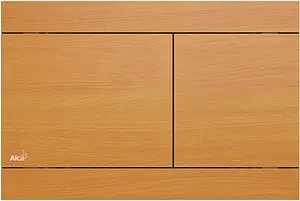Клавиша смыва для унитаза AlcaPlast FLAT FUN-BEECH бук Клавиша смыва для унитаза AlcaPlast FLAT FUN-BEECH бук, 1