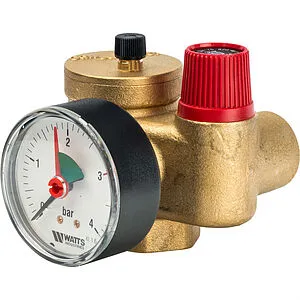 Группа безопасности котла до 50 кВт 1" 3 бар WATTS KSG 30N 10005232 Группа безопасности котла до 50 кВт 1" 3 бар WATTS KSG 30N 10005232, 1