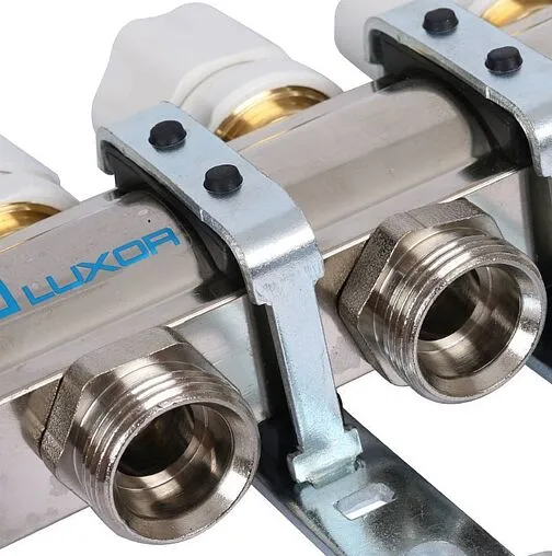 Группа коллекторная с расходомерами 5 отводов 1&quot;в/в x ¾&quot;ек Luxor CD 473M/5 15652705MN