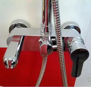 Душевая система со смесителем для ванны Timo Supra хром SX-110 color, 5