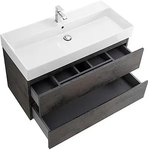 Тумба-умывальник подвесная Cezares Molveno 46 80 Ossido MOLVENO 46-80-2C-SO-OSS+CZR-MIL-80-LVB Тумба-умывальник подвесная Cezares Molveno 46 80 Ossido MOLVENO 46-80-2C-SO-OSS+CZR-MIL-80-LVB, 4