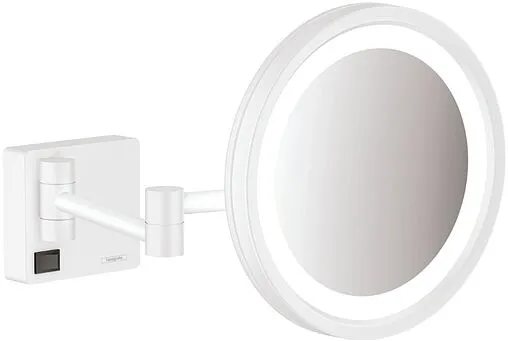 Косметическое зеркало Hansgrohe AddStoris белый матовый 41790700