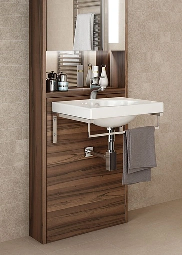 Раковина Sanita Luxe Ringo 50 белый RNG50SLWB01