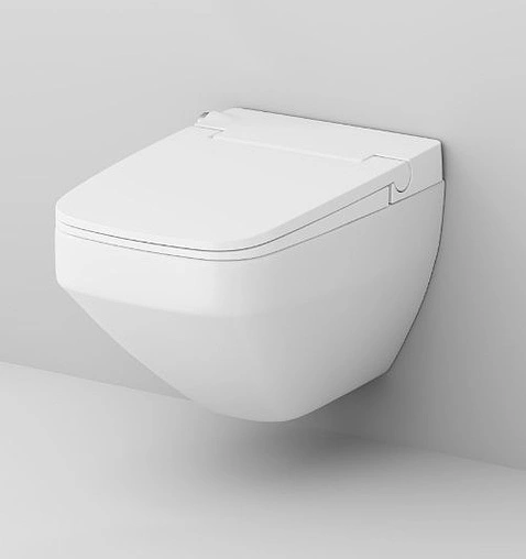 Умный унитаз-биде подвесной безободковый Am.Pm Inspire 2.0 FlashClean белый CCC50A1700SC