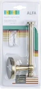 Держатель для запасных рулонов Grampus Alfa бронза GR-9510A, 4