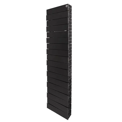 Радиатор биметаллический 18 секций Royal Thermo PianoForte Tower 300 Noir Sable RTPFTNS30018