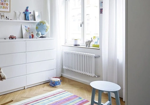 Радиатор стальной трубчатый Zehnder Charleston 2056/06 1270 ¾&quot; Ral 9016