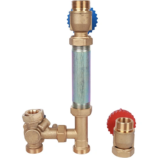 Насосный модуль с 3-х ходовым смесительным клапаном 1&quot;н х ¾&quot;в Stout SDG-0007-002001 без насоса