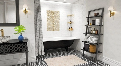 Ванна стальная Reimar 140х70 белая орхидея R-44901