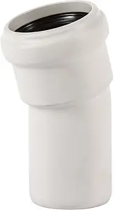 Отвод внутренний бесшумный D=58мм Угол 15° Ostendorf Skolan Safe SKB 332100, 1