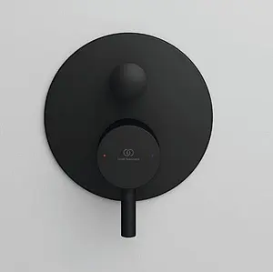 Смеситель для ванны скрытого монтажа Ideal Standard Ceraline чёрный матовый/хром A7389XG, 3