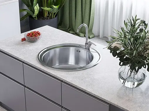 Мойка кухонная Omoikiri Asida 51-IN нержавеющая сталь 4993785 Мойка кухонная Omoikiri Asida 51-IN нержавеющая сталь 4993785