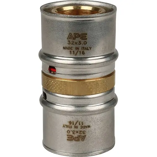 Муфта пресс соединительная 32мм x 32мм Stout SFP-0003-003232