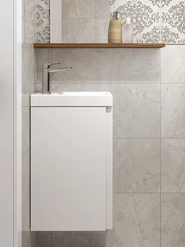 Смеситель для раковины Cersanit Nature хром 63063 Смеситель для раковины Cersanit Nature хром 63063