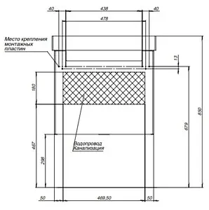Тумба-умывальник подвесная Kerama Marazzi Buongiorno Plus 60 белый/дуб кантри BGP.60.1+1\WHT+BG.wb.60, 2