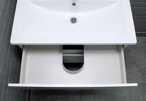 Тумба-умывальник подвесная Домино Malta 80 белый DM4501T+1WH302251