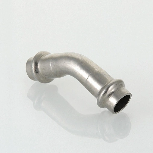 Уголок пресс двухраструбный 35мм угол 45° Valtec VT.INOX-PRESS VTi.959.I.003535